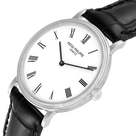 patek philippe calatrava weißgold